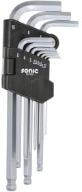 Набор ключей шестигранных Sonic 601006 1,27-10 мм с шарообразным наконечником 10 шт