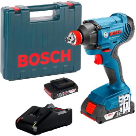 Гайкокрут акумуляторний Bosch GDX 180-LI Professional (2 акумулятори + ЗП + чохол)
