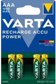 Акумуляторна батарейка Varta Recharge Accu 5703301404 1000 mAh 4 шт