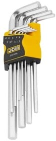 Набор ключей шестигранных JCB JCB-5093L 1,5-10 мм 9 шт