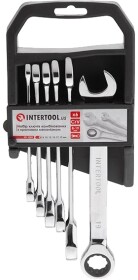 Набор ключей комбинированных трещоточных Intertool XT-1301 8-19 мм 6 шт