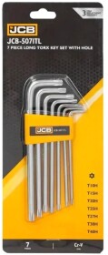 Набір ключів TORX JCB JCB-5071TL T10H-T40H 7 шт