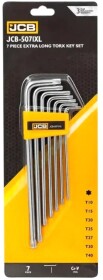 Набор ключей TORX JCB JCB-5071XL T10-T40 7 шт