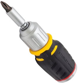 Отвертка реверсивная с набором бит Stanley FatMax Stubby FMHT0-62688