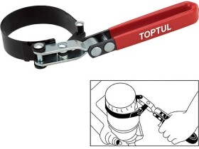 Ключ для зняття оливних фільтрів Toptul JDAU8595 J-подібний 85-95 мм