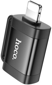 Переходник Hoco UA31A 6942007628082 USB - Apple Lightning