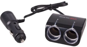 Разветвитель прикуривателя с USB Pulso 2 в 1 + USB SC-2070