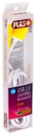 Кабель 2 в 1 Pulso CP-001 USB - Apple Lighting - Micro USB 1 м
