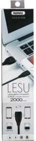 Кабель 2 в 1 Remax Lesu RC-050TBLACK USB - Apple Lighting - Micro USB 2 м