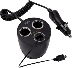 Розгалужувач прикурювача з USB Ring 2 в 1 + USB RMS13