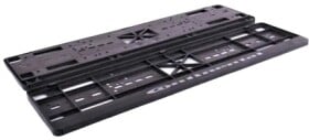 Комплект рамок номерного знака Aurora NPH-04 цвет черный Continental