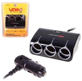 Разветвитель прикуривателя с USB Voin SC-3073